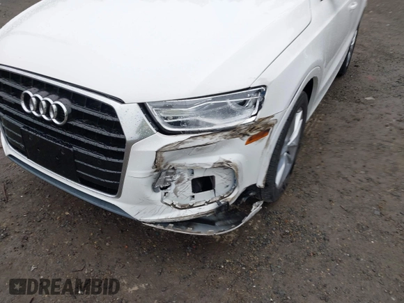 2017 Audi Q3 Premium with VIN WA1ECCFS5HR003565, listed as a IAAI auction lot 42140711 with 74,034 mi miles and . Bid and sale history available at DreamBid. Image 6.