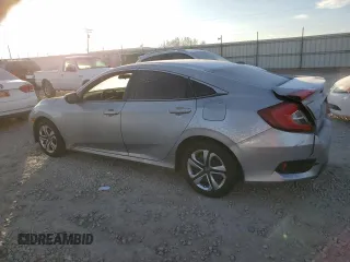 2016 Honda Civic Sedan LX with VIN 19XFC2F57GE213772, listed as a Copart auction lot 43185345 with 142,588 mi miles and Salvage Title. Bid and sale history available at carsss.com. Image 2.