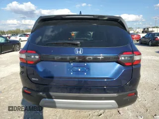 2025 Honda Pilot EX-L with VIN 5FNYG1H47SB054993, listed as a Copart auction lot 46642145 with 4,820 mi miles and Salvage Title. Bid and sale history available at carsss.com. Image 6.