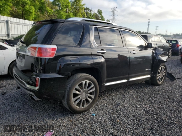 2017 GMC Terrain Denali z VIN 2GKFLRE35H6104385, wystawiony jako Copart lot #49661185 z przebiegiem 79 520 mil mil oraz Szkoda całkowita • Salvage title. Historia ofert i sprzedaży dostępna na DreamBid. Obrazek 3.