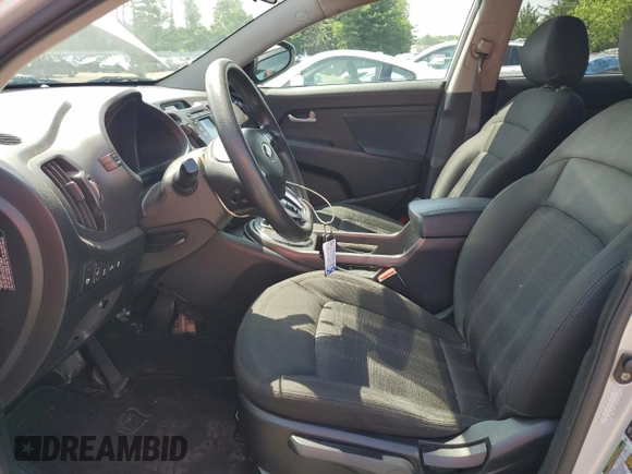 2013 Kia Sportage LX with VIN KNDPBCA24D7521374, listed as a Copart auction lot 61654725 with 146,378 mi miles and Salvage title. Bid and sale history available at DreamBid. Image 7.