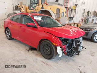 2020 Honda Civic LX z VIN 2HGFC2F63LH507310, wystawiony jako IAAI lot #42180914 z przebiegiem 54 599 mil mil oraz . Historia ofert i sprzedaży dostępna na DreamBid. Obrazek 1.