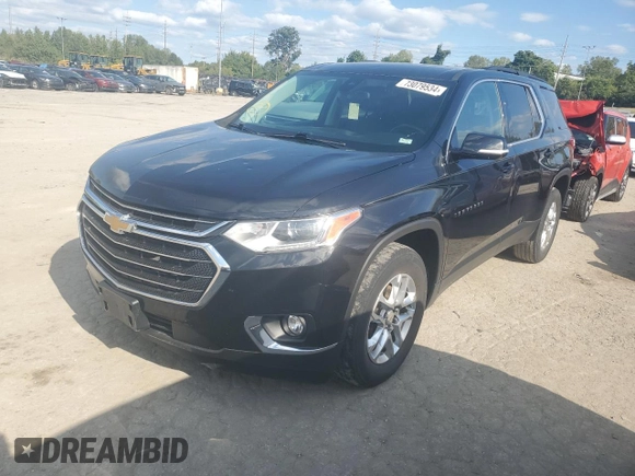 2020 Chevrolet Traverse LT Leather with VIN 1GNEVHKW1LJ226996, listed as a Copart auction lot 73079534 with 63,927 mi miles and Salvage Title. Bid and sale history available at carsss.com. Image 1.