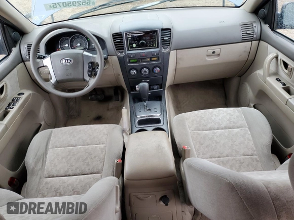 2007 Kia Sorento EX z VIN KNDJC736X75722318, wystawiony jako Copart lot #55295075 z przebiegiem 156 188 mil mil oraz Szkoda całkowita • Salvage title. Historia ofert i sprzedaży dostępna na DreamBid. Obrazek 8.