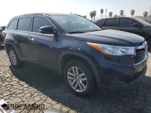 2015 Toyota Highlander LE z VIN 5TDZARFH1FS015053, wystawiony jako Copart lot #58525915 z przebiegiem 182 304 mil mil oraz Szkoda całkowita • Salvage title. Historia ofert i sprzedaży dostępna na DreamBid. Obrazek 4.