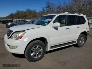 2008 Lexus GX 470 with VIN JTJBT20X780155355, listed as a Copart auction lot 46542355 with 139,086 mi miles and Salvage Title. Bid and sale history available at carsss.com. Image 1.