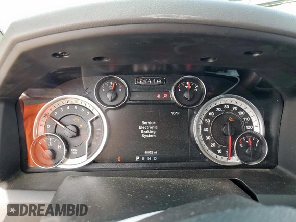 2018 Ram 1500 Big Horn with VIN 1C6RR7LT4JS250169, listed as a Copart auction lot 48905465 with 48,802 mi miles and Salvage Title. Bid and sale history available at carsss.com. Image 9.