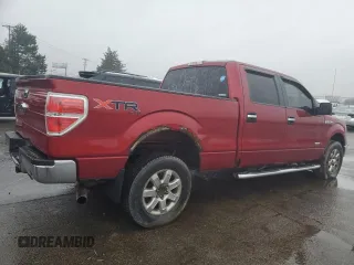 2013 Ford F-150 XL with VIN 1FTFW1ET5DKD49974, listed as a Copart auction lot 45176105 with 296,905 mi miles and Clean Title. Bid and sale history available at carsss.com. Image 3.