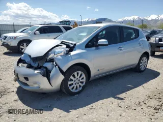 2015 Nissan LEAF SV with VIN 1N4AZ0CP5FC317336, listed as a Copart auction lot 54061095 with 94,344 mi miles and Clean Title. Bid and sale history available at carsss.com. Image 1.