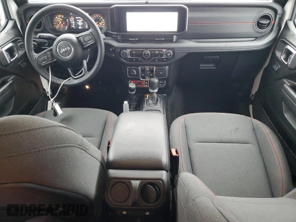 2025 Jeep Wrangler Rubicon with VIN 1C4PJXFN0SW546739, listed as a Copart auction lot 51776505 with 830 mi miles and Clean title. Bid and sale history available at DreamBid. Image 8.