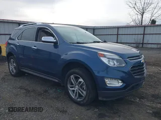 2017 Chevrolet Equinox Premier with VIN 2GNFLGE34H6222158, listed as a IAAI auction lot 41771377 with 70,614 mi miles. Bid and sale history available at carsss.com. Image 1.