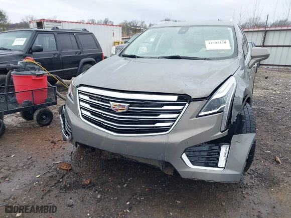 2017 Cadillac XT5 Premium Luxury FWD with VIN 1GYKNCRS9HZ266232, listed as a IAAI auction lot 41547270 with NaN miles. Bid and sale history available at carsss.com. Image 12.
