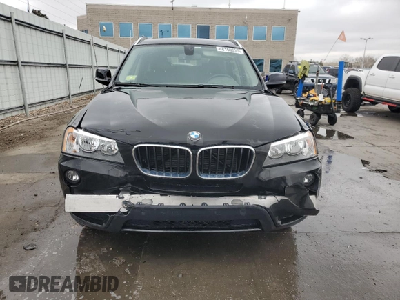 2013 BMW X3 xDrive28i with VIN 5UXWX9C50D0A14411, listed as a Copart auction lot 48169035 with 102,176 mi miles and Salvage Title. Bid and sale history available at carsss.com. Image 5.