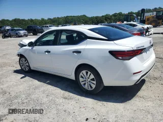 2025 Nissan Sentra S with VIN 3N1AB8BV1SY230678, listed as a Copart auction lot 58094955 with 11,700 mi miles and Salvage title. Bid and sale history available at DreamBid. Image 2.