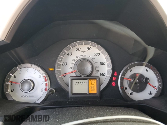 2012 Honda Pilot EX-L with VIN 5FNYF3H55CB033259, listed as a Copart auction lot 45367335 with 207,841 mi miles and Salvage Title. Bid and sale history available at DreamBid. Image 9.