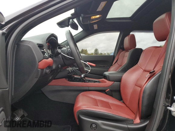2023 Dodge Durango SRT Hellcat Premium with VIN 1C4SDJH9XPC634284, listed as a Copart auction lot 76056814 with 4,618 mi miles and Salvage Title. Bid and sale history available at DreamBid. Image 7.