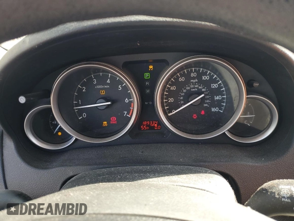 2011 Mazda Mazda6 i Sport with VIN 1YVHZ8BH0B5M13983, listed as a Copart auction lot 49128975 with 189,334 mi miles and Salvage Title. Bid and sale history available at carsss.com. Image 9.