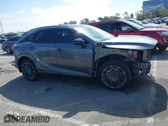 2023 Lexus RX with VIN 2T2BCMEA0PC002691, listed as a IAAI auction lot 41692005 with 25,917 mi miles. Bid and sale history available at carsss.com. Image 14.