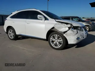 2011 Lexus RX 450h with VIN JTJZB1BA2B2405682, listed as a Copart auction lot 56355035 with 64,015 mi miles and Salvage title. Bid and sale history available at DreamBid. Image 4.