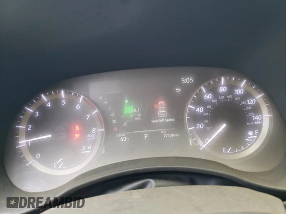 2023 Toyota Highlander L z VIN 5TDKDRBH6PS041762, wystawiony jako Copart lot #54960045 z przebiegiem 27 738 mil mil oraz Szkoda całkowita • Salvage title. Historia ofert i sprzedaży dostępna na DreamBid. Obrazek 9.