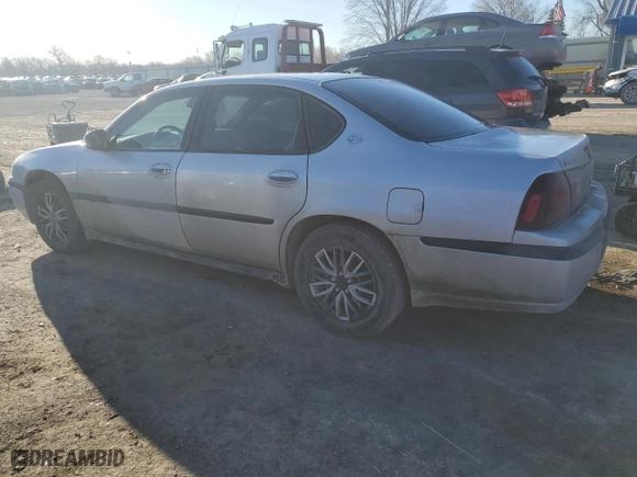 2003 Chevrolet Impala with VIN 2G1WF52E939452370, listed as a Copart auction lot 47131635 with 138,265 mi miles and Salvage Title. Bid and sale history available at carsss.com. Image 2.