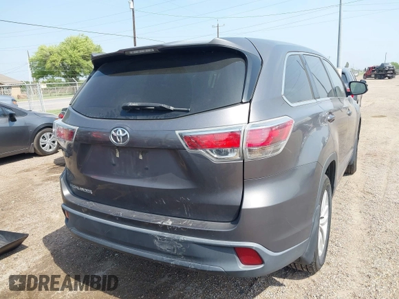 2016 Toyota Highlander LE Plus z VIN 5TDZKRFH0GS177710, wystawiony jako IAAI lot #41925612 z przebiegiem 134 357 mil mil oraz . Historia ofert i sprzedaży dostępna na DreamBid. Obrazek 4.