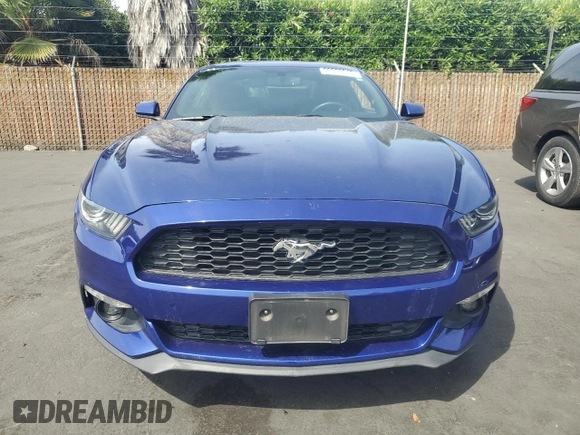 2016 Ford Mustang EcoBoost with VIN 1FA6P8THXG5243680, listed as a Copart auction lot 56953615 with 74,525 mi miles and Salvage title. Bid and sale history available at DreamBid. Image 5.