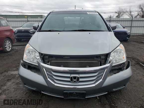 2008 Honda Odyssey EX-L with VIN 5FNRL38748B087643, listed as a Copart auction lot 52932845 with 181,942 mi miles and Salvage Title. Bid and sale history available at carsss.com. Image 5.