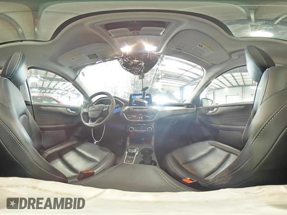 2022 Ford Escape Titanium with VIN 1FMCU9J91NUB38368, listed as a Copart auction lot 57089435 with 39,743 mi miles and Salvage title. Bid and sale history available at DreamBid. Image 16.
