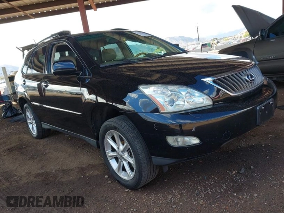 2008 Lexus RX with VIN 2T2HK31UX8C072143, listed as a IAAI auction lot 41788431 with 163,364 mi miles. Bid and sale history available at carsss.com. Image 1.