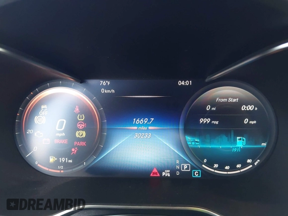 2022 Mercedes-Benz GLC 300 with VIN W1N0G8DB2NG109881, listed as a IAAI auction lot 42396933 with 30,233 mi miles and . Bid and sale history available at DreamBid. Image 7.