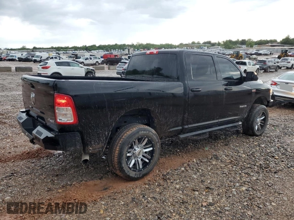2021 Ram 2500 Tradesman with VIN 3C6UR5CJ4MG591600, listed as a Copart auction lot 54354535 with 88,520 mi miles and Salvage title. Bid and sale history available at DreamBid. Image 3.