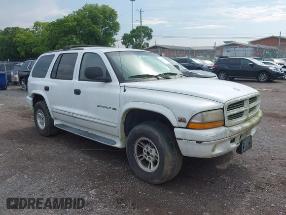 2000 Dodge Durango with VIN 1B4HS28N7YF260524, listed as a IAAI auction lot 42798256 with 137,901 mi miles and . Bid and sale history available at DreamBid. Image 1.