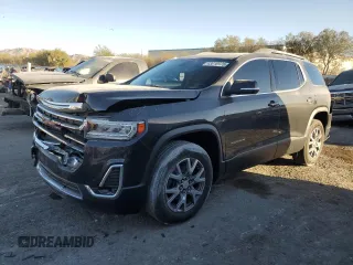 2020 GMC Acadia SLT with VIN 1GKKNMLS8LZ186387, listed as a Copart auction lot 43816935 with 97,716 mi miles and Salvage Title. Bid and sale history available at DreamBid. Image 1.
