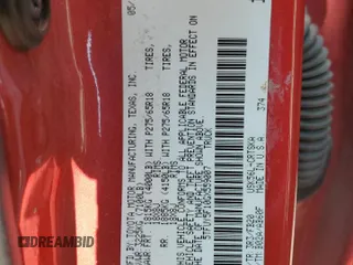 2016 Toyota Tundra 4WD Truck SR with VIN 5TFUY5F10GX559007, listed as a Copart auction lot 68249064 with 143,974 mi miles and Salvage Title. Bid and sale history available at carsss.com. Image 12.