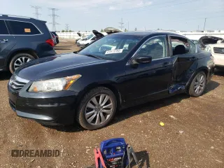 2012 Honda Accord EX with VIN 1HGCP2F78CA185147, listed as a Copart auction lot 61673765 with 137,374 mi miles and Salvage title. Bid and sale history available at DreamBid. Image 1.
