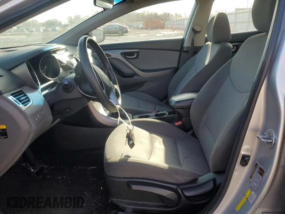 2014 Hyundai Elantra SE with VIN 5NPDH4AE4EH462714, listed as a Copart auction lot 51678175 with 188,850 mi miles and Salvage Title. Bid and sale history available at DreamBid. Image 7.