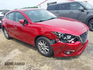2014 Mazda 3 i Touring z VIN JM1BM1L70E1155841, wystawiony jako IAAI lot #42276013 z przebiegiem 89 734 mil mil oraz . Historia ofert i sprzedaży dostępna na DreamBid. Obrazek 1.