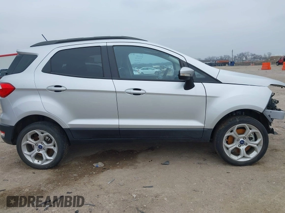 2022 Ford EcoSport SE with VIN MAJ6S3GL8NC469922, listed as a IAAI auction lot 41489102 with 18,910 mi miles. Bid and sale history available at carsss.com. Image 13.