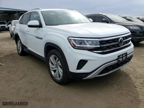 2020 Volkswagen Atlas Cross Sport 3.6L V6 SEL with VIN 1V2ME2CA9LC223982, listed as a Copart auction lot 76507824 with 65,333 mi miles and Salvage Title. Bid and sale history available at carsss.com. Image 12.