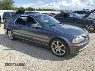2002 BMW 3 Series 330Ci with VIN WBABS53462JU93563, listed as a Copart auction lot 74139414 with Not Provided miles and Salvage Title. Bid and sale history available at carsss.com. Image 4.