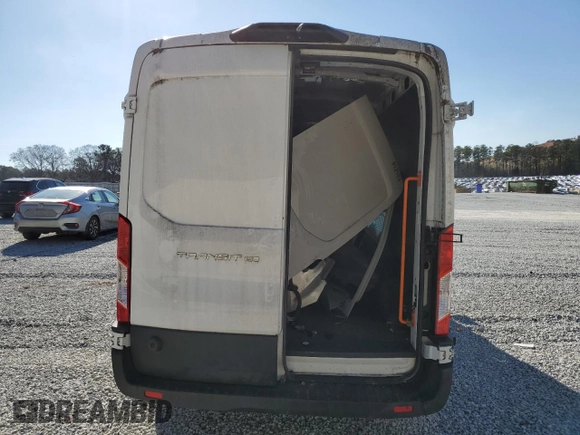 2019 Ford Transit z VIN 1FTYE2CMXKKB50333, wystawiony jako Copart lot #43558715 z przebiegiem Nie podano mil oraz Czysty tytuł • Clean title. Historia ofert i sprzedaży dostępna na DreamBid. Obrazek 6.