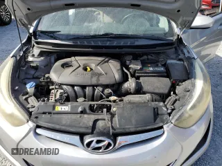 2014 Hyundai Elantra SE with VIN 5NPDH4AEXEH481154, listed as a Copart auction lot 63618325 with 113,439 mi miles and Salvage title. Bid and sale history available at DreamBid. Image 11.