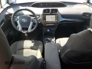 2022 Toyota Prius L Eco with VIN JTDKAMFU0N3157329, listed as a Copart auction lot 57233685 with 105,206 mi miles and Salvage Title. Bid and sale history available at DreamBid. Image 8.