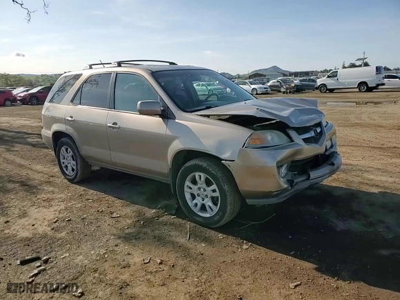 2004 Acura MDX Touring Pkg with VIN 2HNYD18614H509029, listed as a Copart auction lot 50100005 with 136,694 mi miles and Salvage Title. Bid and sale history available at carsss.com. Image 11.