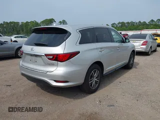 2020 Infiniti QX60 Luxe z VIN 5N1DL0MN9LC528083, wystawiony jako IAAI lot #42414461 z przebiegiem 87 812 mil mil oraz . Historia ofert i sprzedaży dostępna na DreamBid. Obrazek 4.