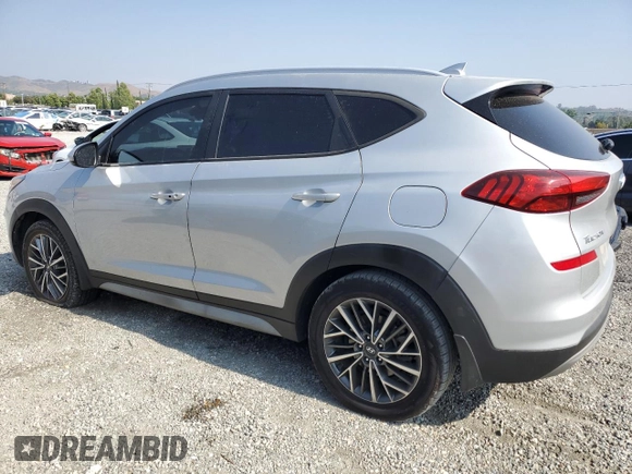 2019 Hyundai Tucson SEL with VIN KM8J33AL7KU841214, listed as a Copart auction lot 59331185 with 99,150 mi miles and Salvage title. Bid and sale history available at DreamBid. Image 2.