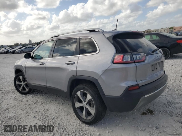 2020 Jeep Cherokee Limited with VIN 1C4PJLDB2LD577103, listed as a Copart auction lot 51555725 with 170,878 mi miles and Salvage title. Bid and sale history available at DreamBid. Image 2.