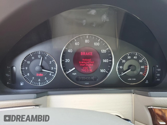 2004 Mercedes-Benz E 320 with VIN WDBUF65J04A545098, listed as a Copart auction lot 47854915 with 155,435 mi miles and Salvage Title. Bid and sale history available at carsss.com. Image 9.