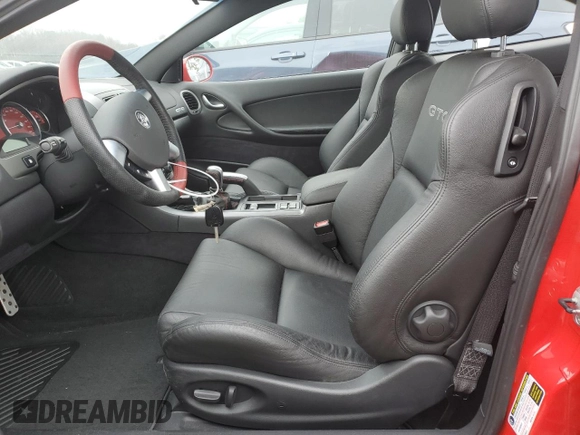 2005 Pontiac GTO with VIN 6G2VX12U95L419324, listed as a Copart auction lot 49849375 with 8,043 mi miles and Salvage Title. Bid and sale history available at DreamBid. Image 7.